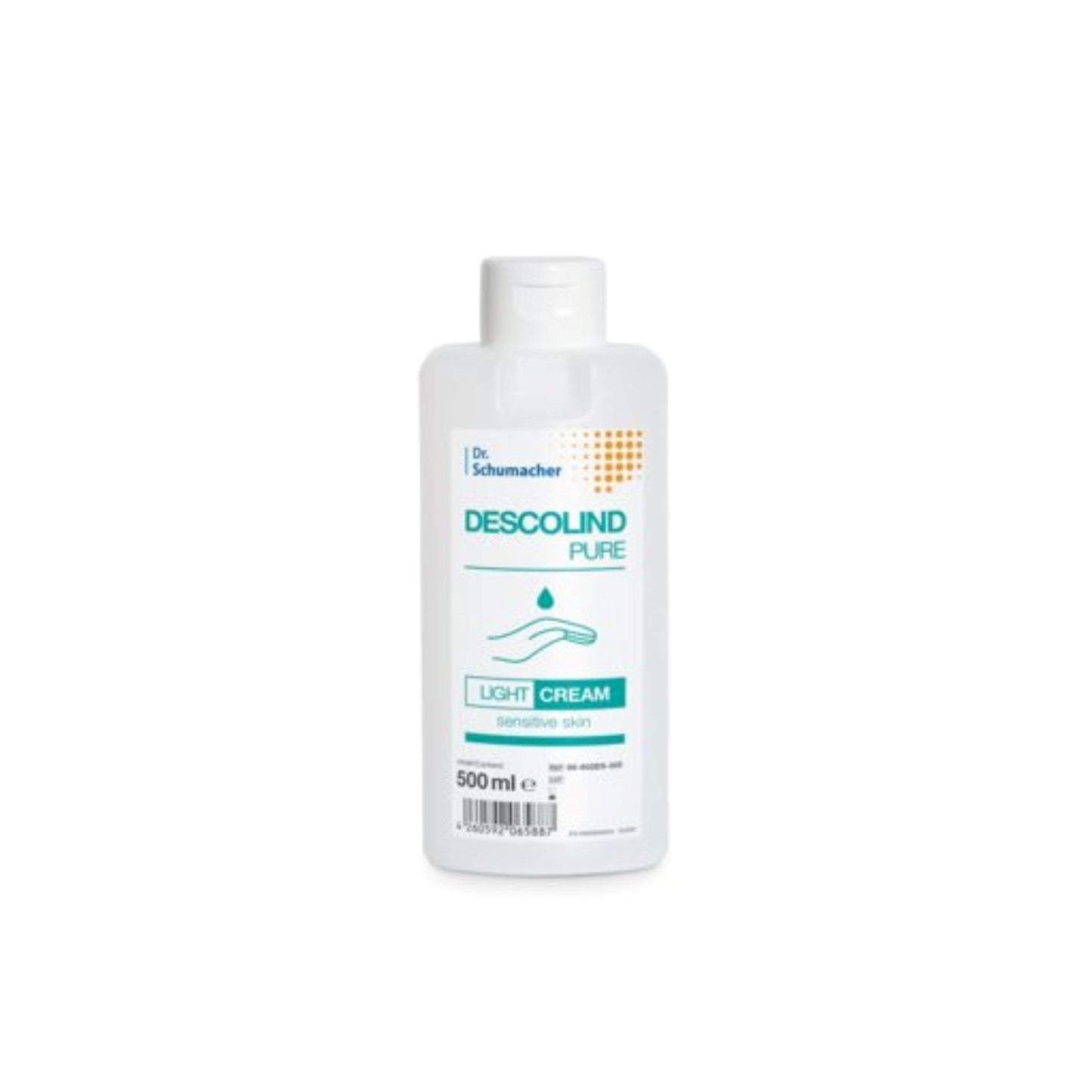 Descolind Pure Light Cream, Parfümfreie Pflegecreme für sensible Haut- 500 ml