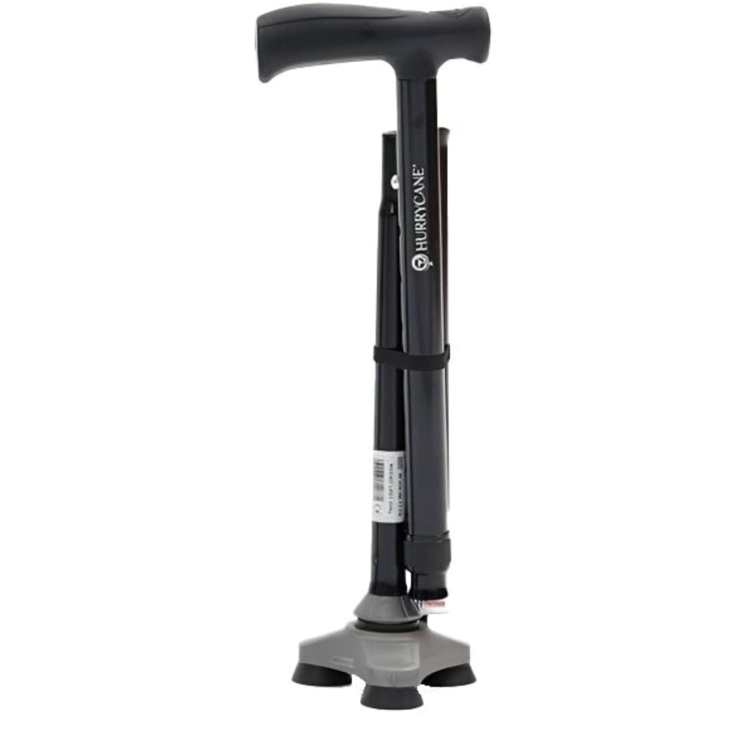 Drive Medical Gehstock Hurrycane, schwarz – faltbar, sicher & stilvoll