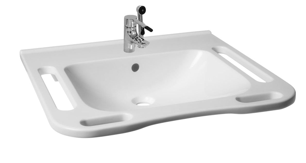KIBOMED GTM602 - Waschbecken Senioren und Rollstuhlfahrer, 600x555 mm