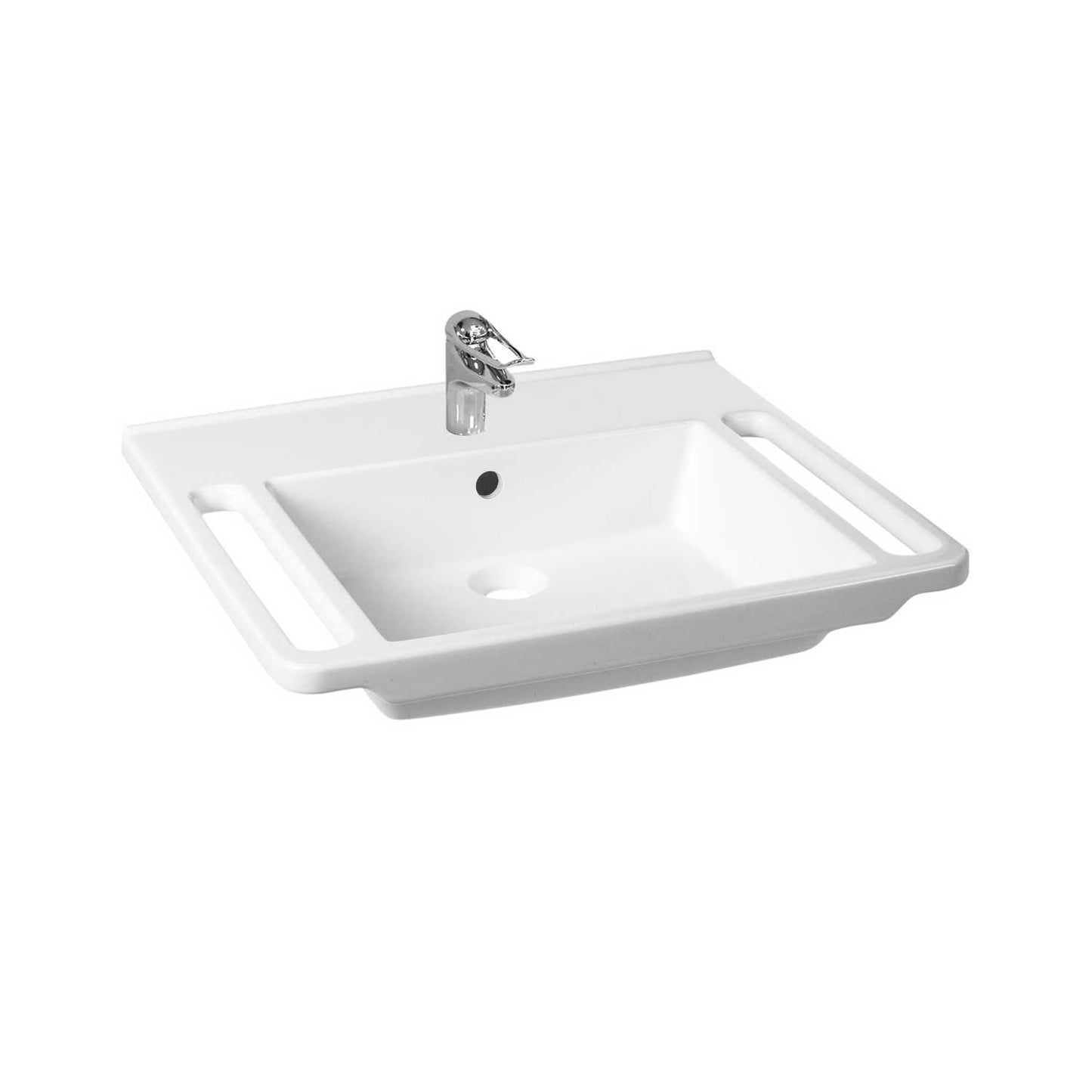 Kibomed GTM603 – unterfahrbares Waschbecken, barrierefrei für Rollstuhl & Senioren, 600x555 mm
