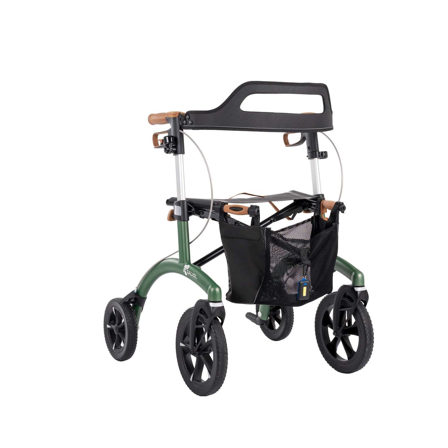 Saljol Allround Rollator AR54 Leichtgewicht mit Vollausstattung - (HMV: 10.50.04.1261) / Sitzhöhe 54 cm