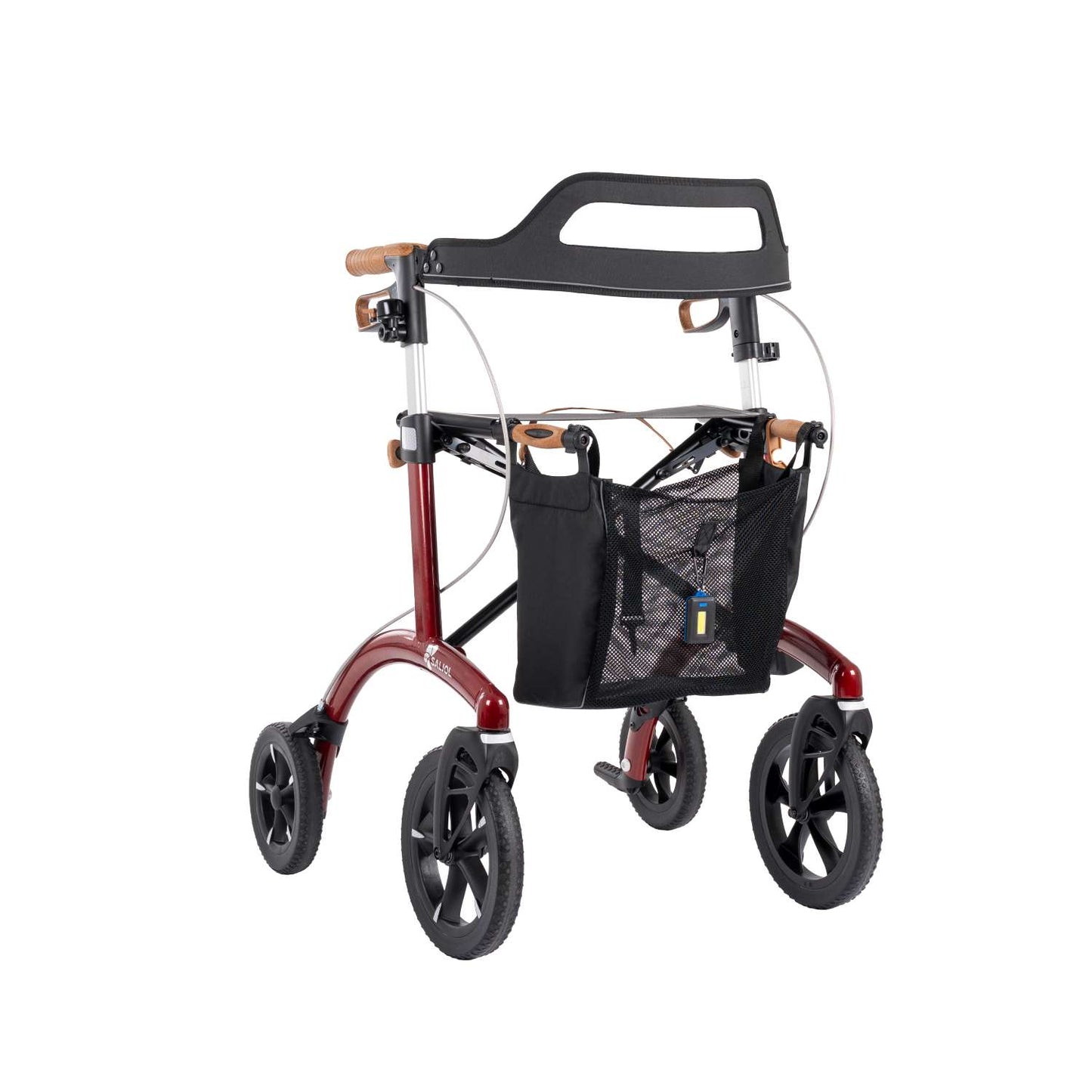 Saljol Allround Rollator AR62 Leichtgewicht mit Vollausstattung - (HMV: 10.50.04.1261) / Sitzhöhe 62 cm