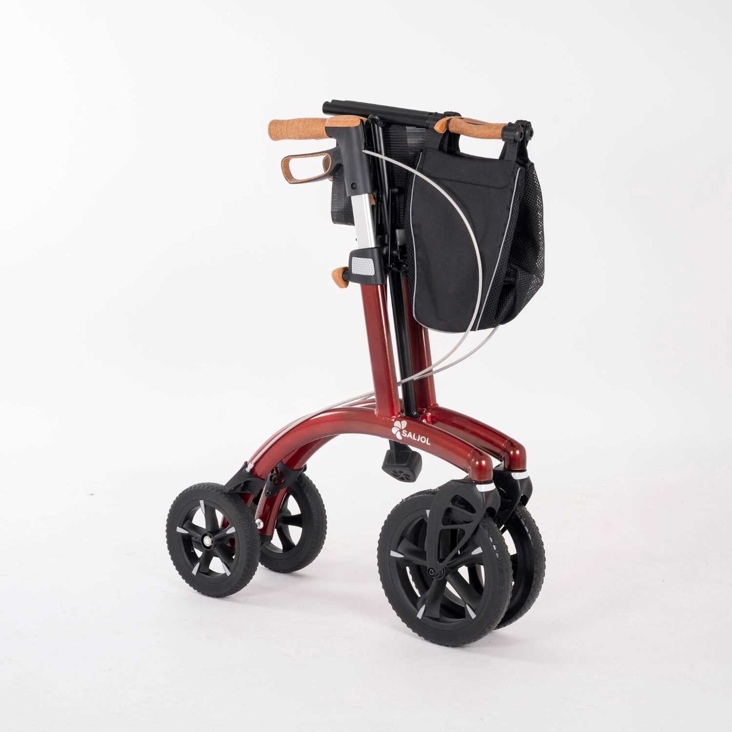 Saljol Allround Rollator AR62 Leichtgewicht mit Vollausstattung - (HMV: 10.50.04.1261) / Sitzhöhe 62 cm