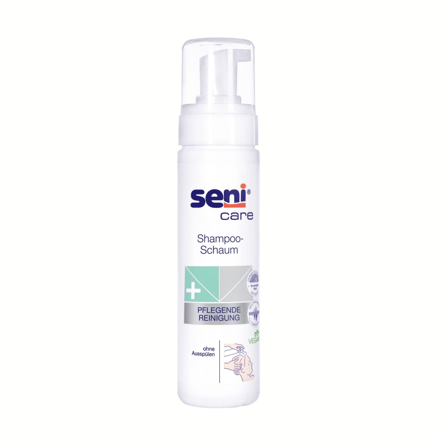 Seni Care Shampoo-Schaum - 200 ml "pflegende Reinigung"