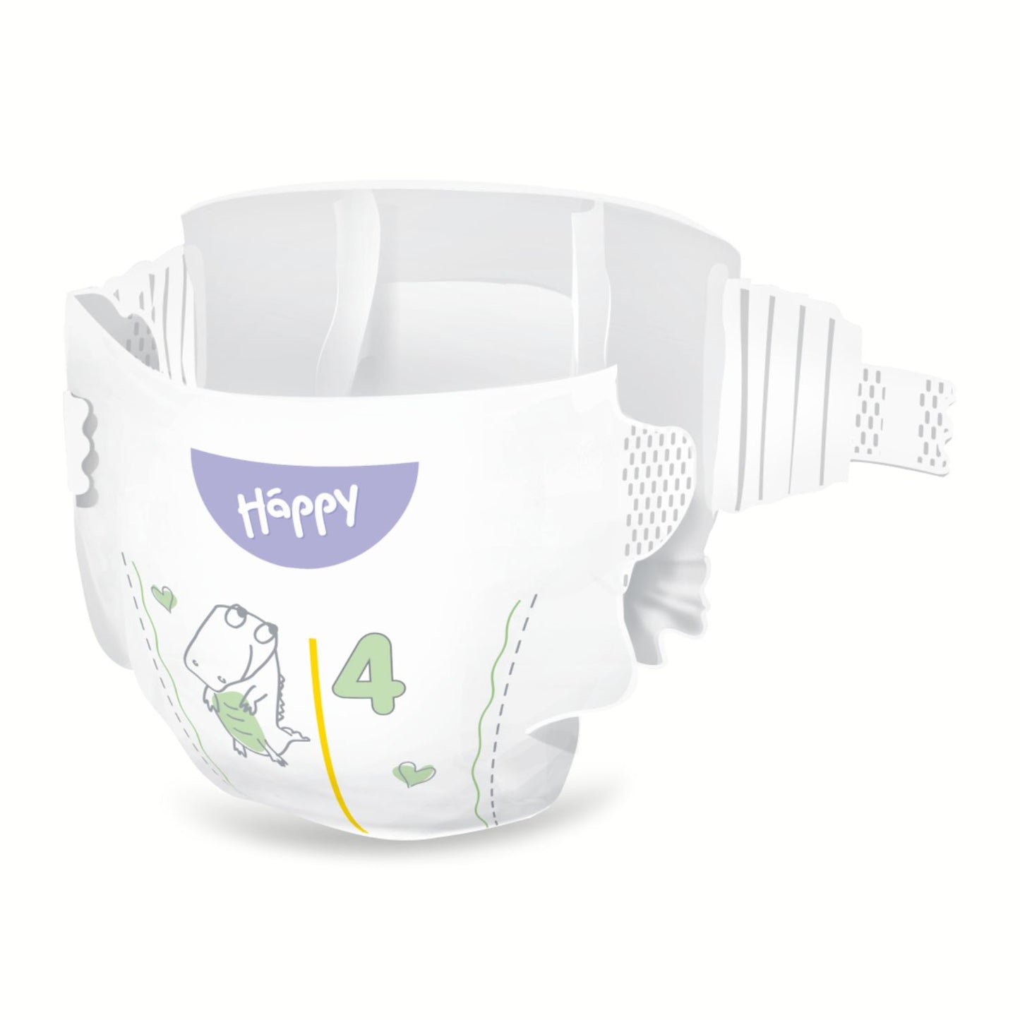 bella baby Happy Windeln "super weich" Gr. 4 (Maxi) von 8 bis 14 kg - BIG PACK (62 Stück)
