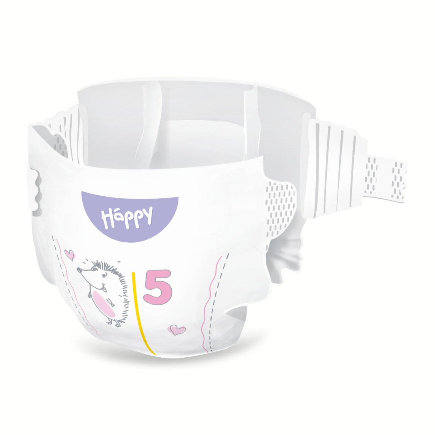 bella baby Happy Windeln "super weich" Gr. 5 (Junior) von 11 bis 18 kg - BIG PACK (52 Stück)