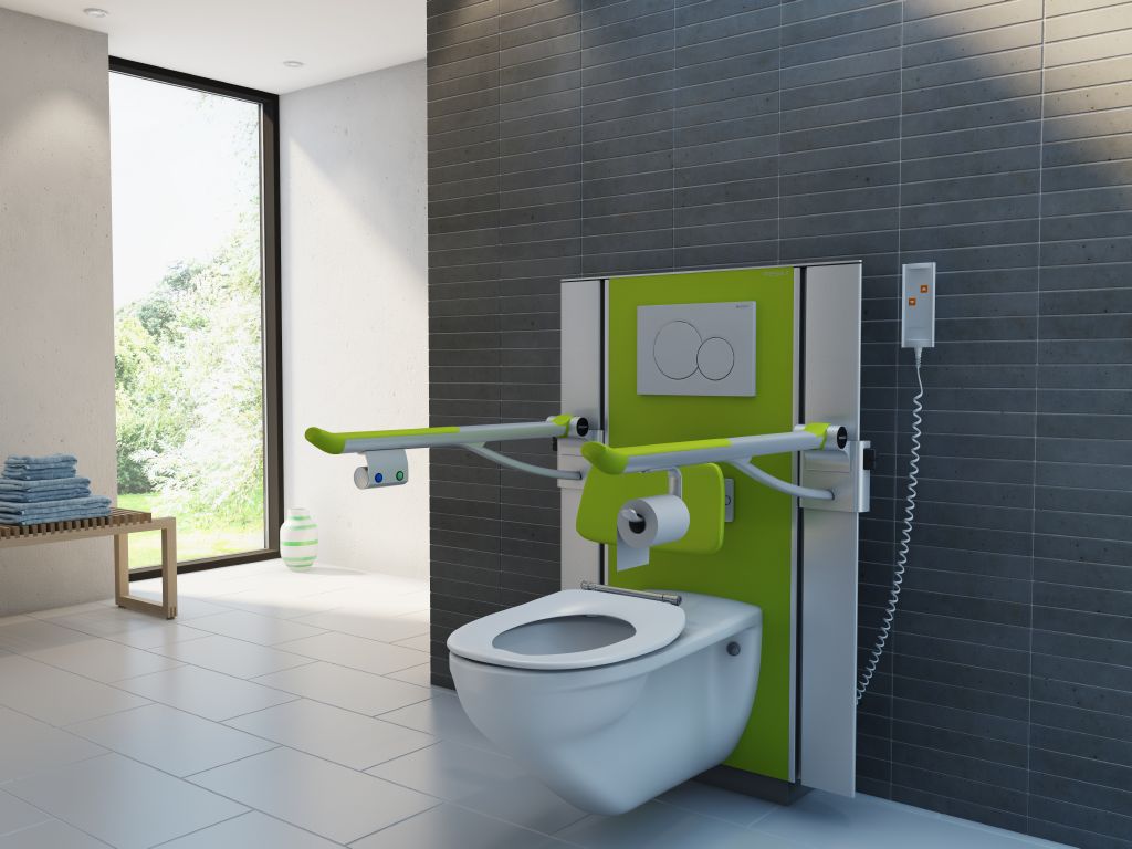 Pressalit SELECT TL2 WC-Lifter – elektrisch höhenverstellbar – konfigurierbar