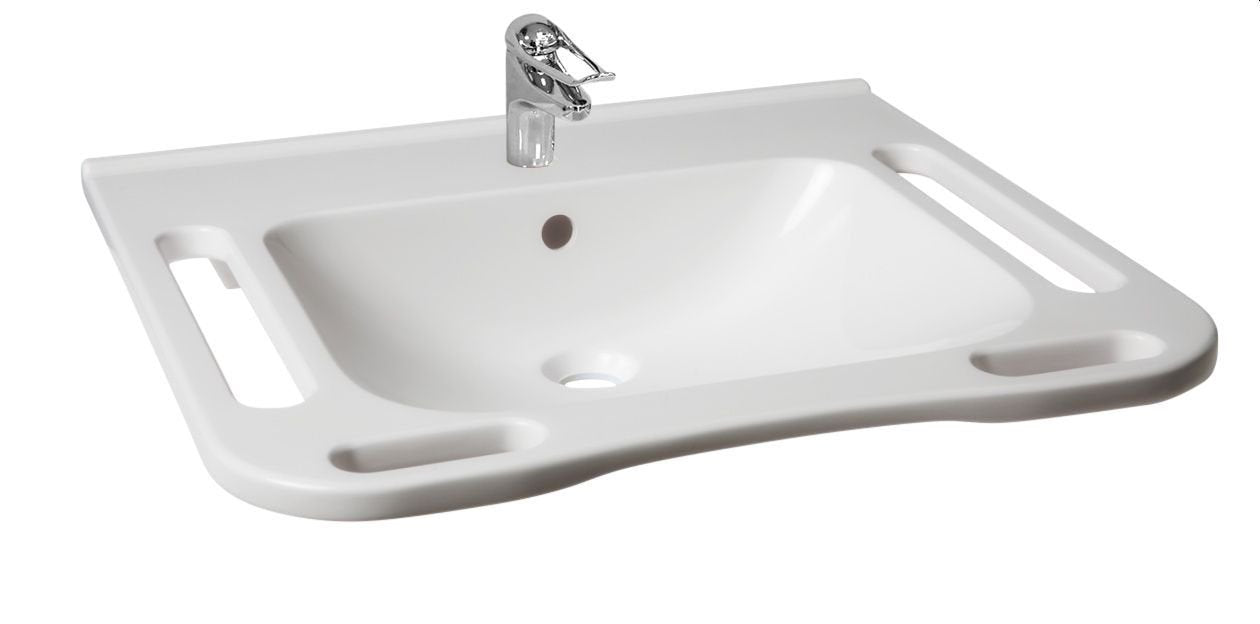 KIBOMED GTM602 - Waschbecken Senioren und Rollstuhlfahrer, 600x555 mm