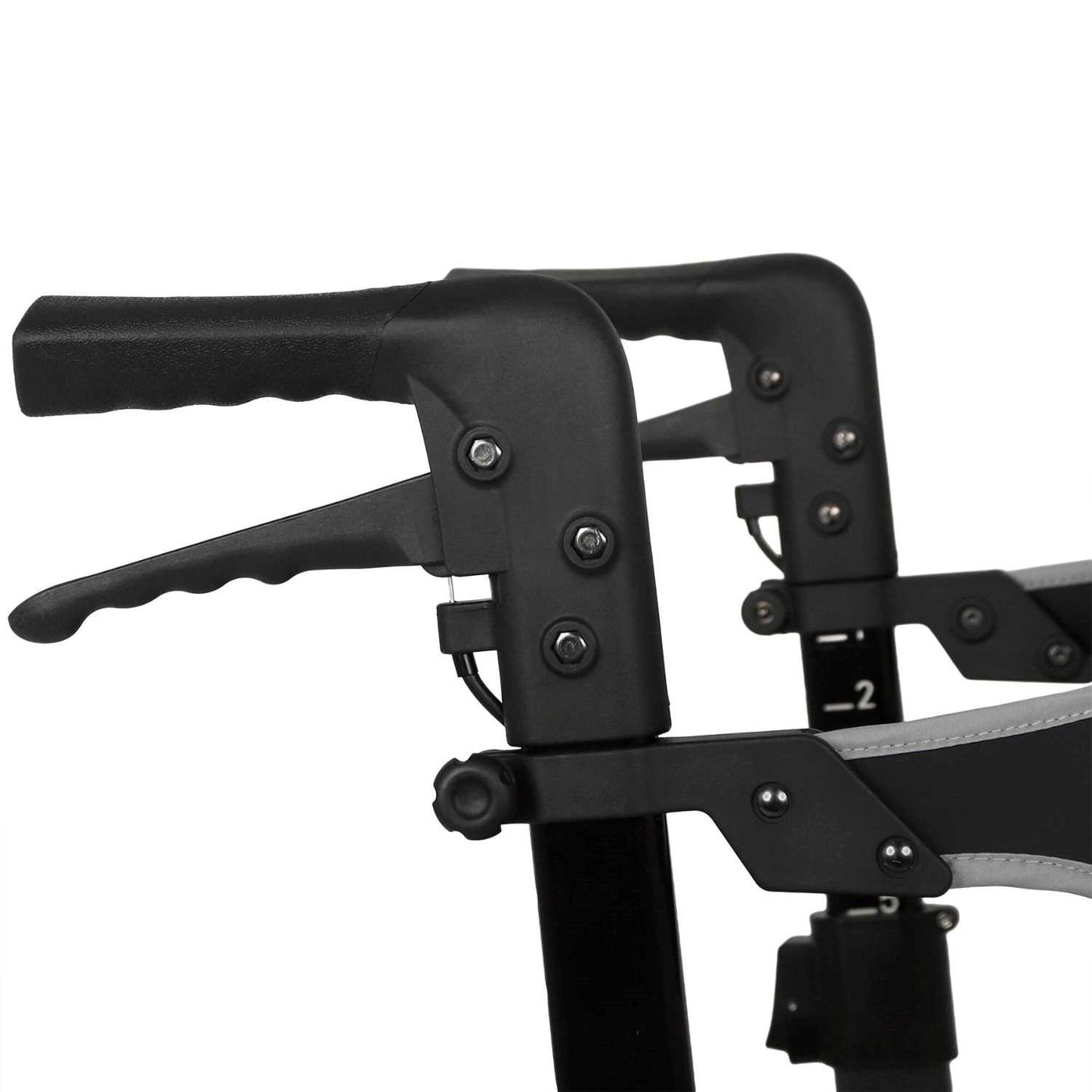 Drive Medical AeroWalk™ Carbon Rollator – Graphit Grau, Ultraleicht (4,6 kg), Faltbar & Stabil (HMV: 10.50.04.1281)