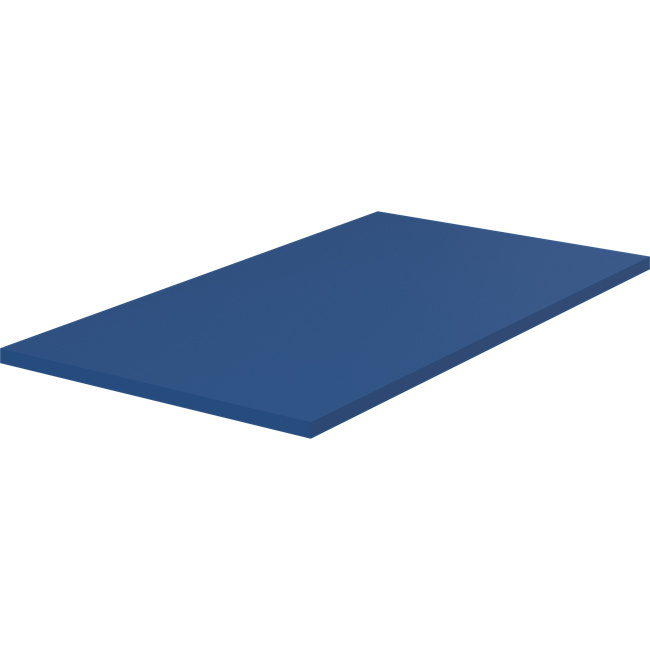 Pressalit Care Matratze für Wickeltisch mit Waschbecken, 760x1350x30 mm - weiß o marineblau R8705000 / R8705378