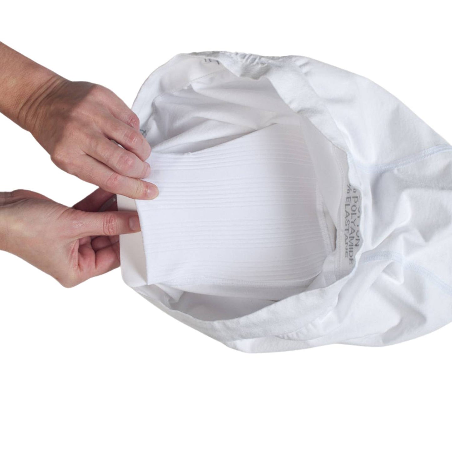 Suprima 2007 001, Hüft-Protektoren für Hüftschutzhose aus viscoelastischem Weichschaum, waschbar