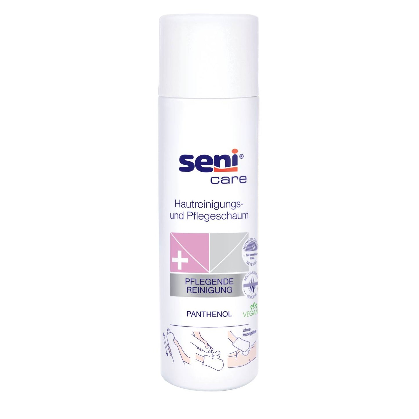 Seni Care Hautreinigungs- und Pflegeschaum - 500 ml "pflegende Reinigung"