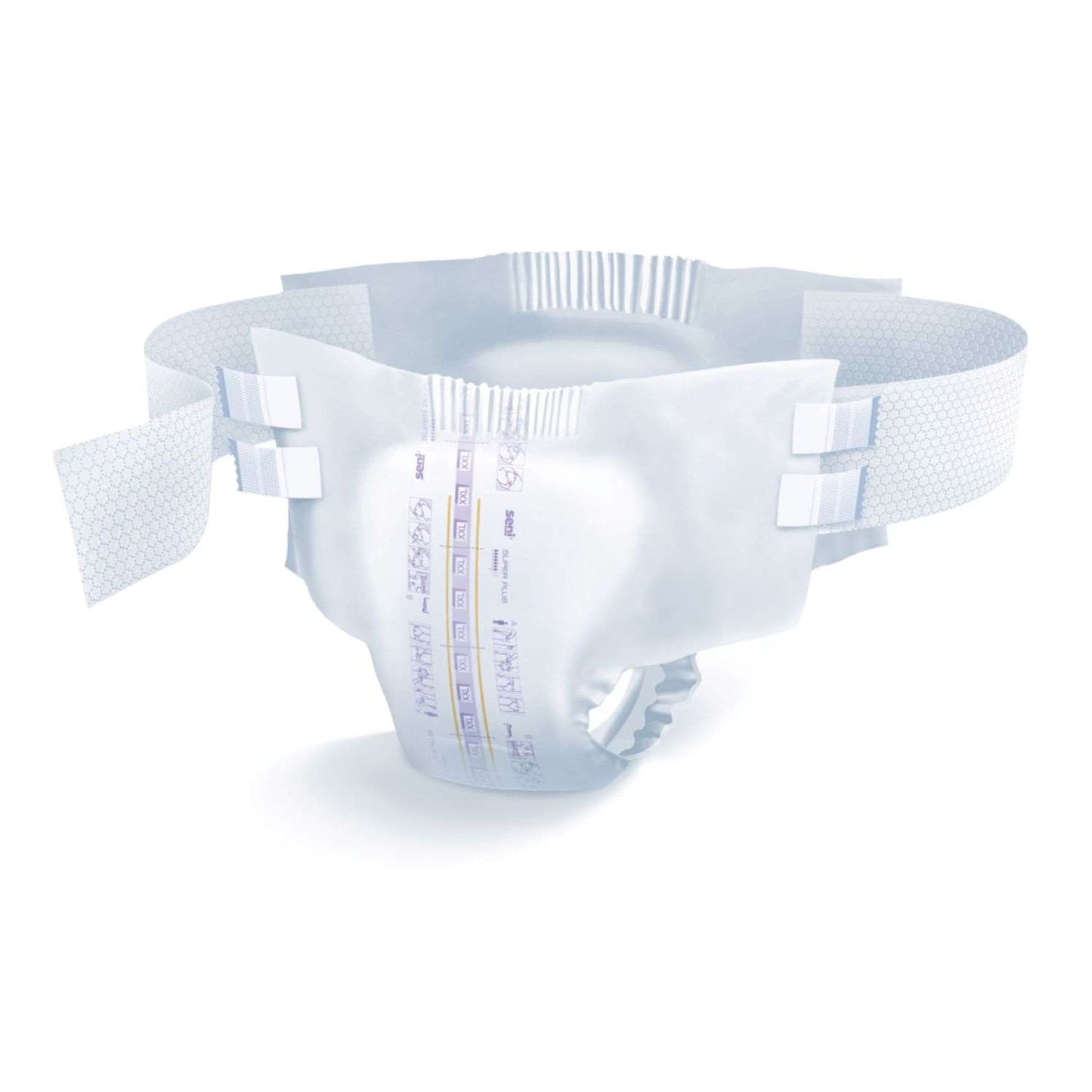 Seni Super Plus - Windeln für schwere Inkontinenz, ca. 3200 ml - Gr. 2-XL (Extra Groß)