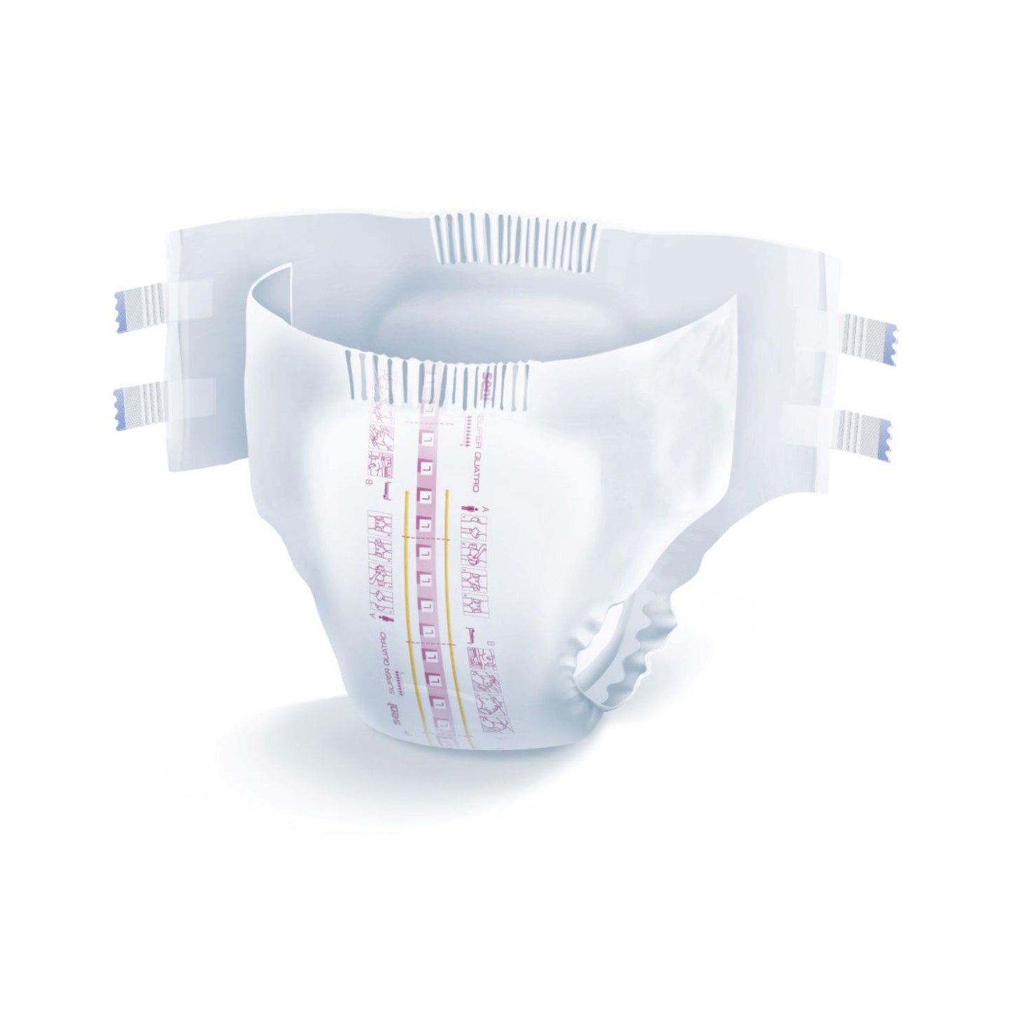 Seni Super Quatro - Windeln für schwerste Inkontinenz - bis 4000 ml, Gr. M-XL