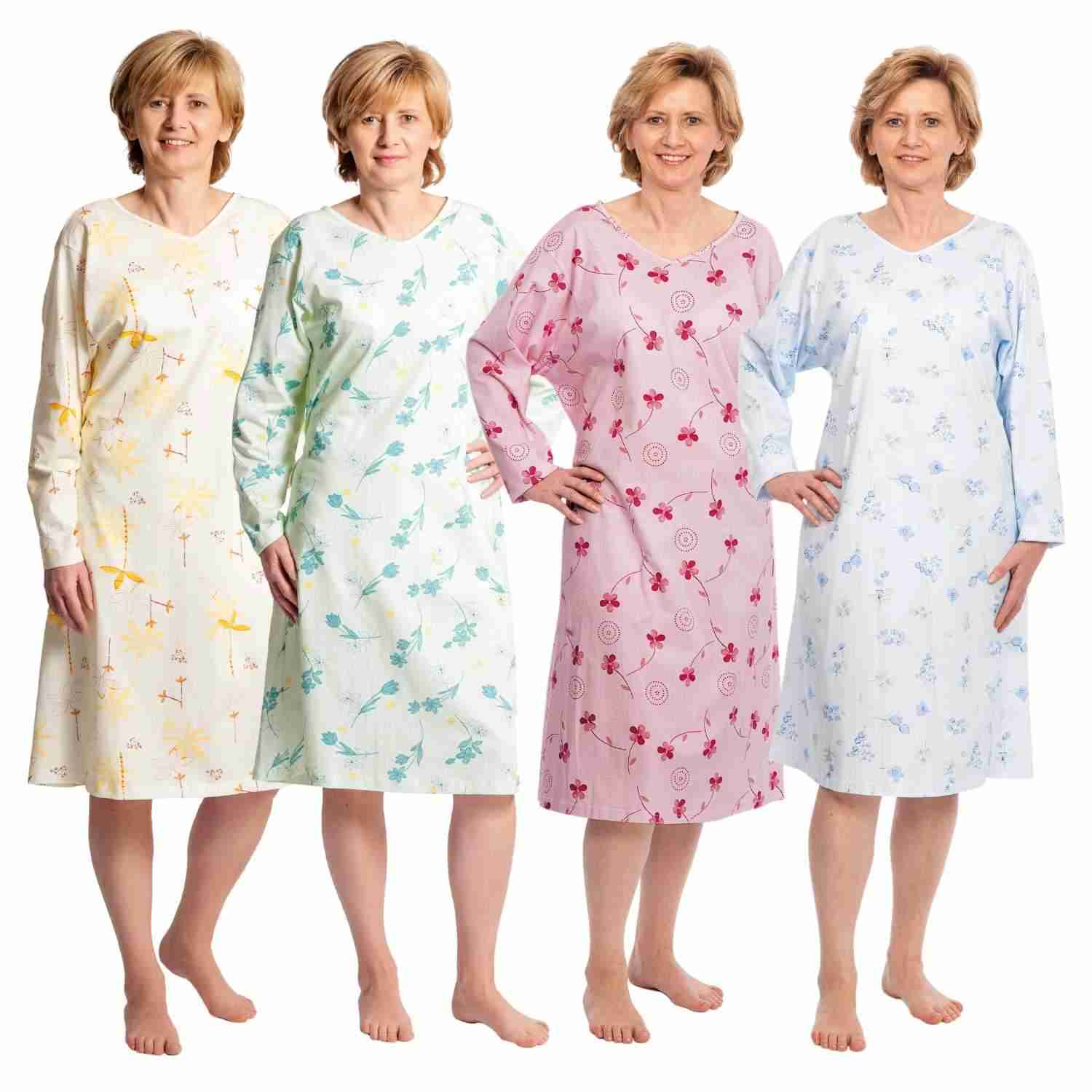Pflegehemden / Nachthemden