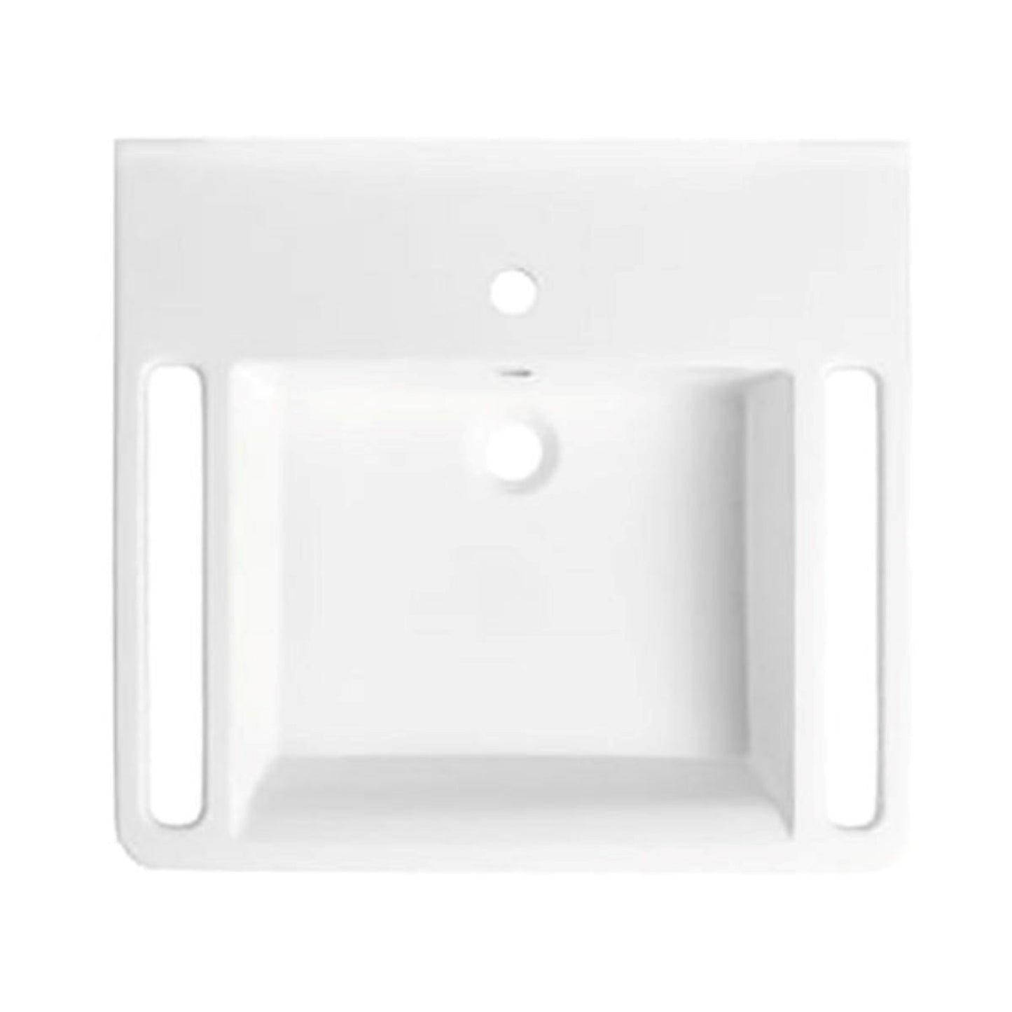 Kibomed GTM603 – unterfahrbares Waschbecken, barrierefrei für Rollstuhl & Senioren, 600x555 mm