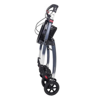 Mobilex Jaguar Indoor Rollator, blaugrau/weiß mit Tablett & Tasche - für die Wohnung