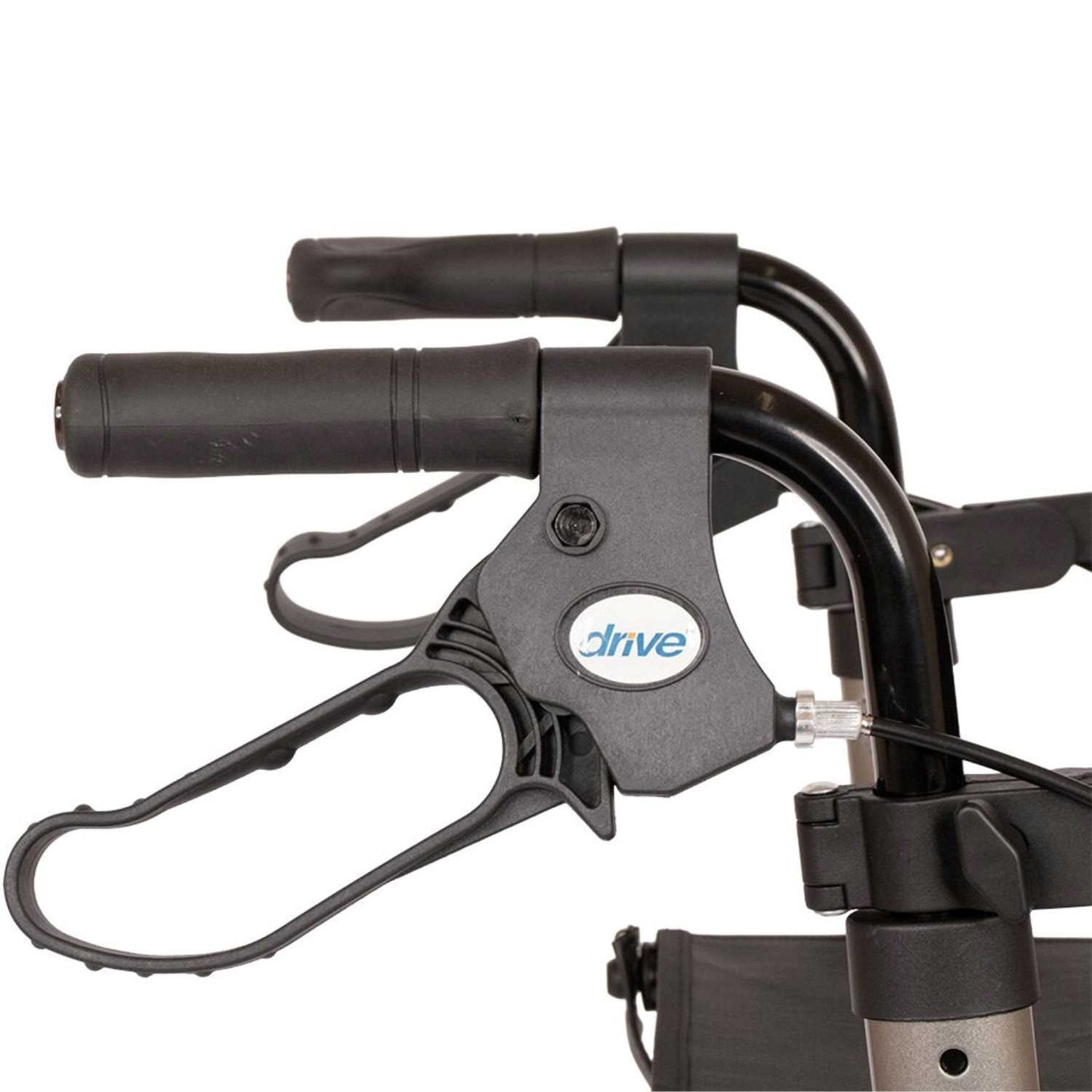 Drive Medical Leichtgewicht Rollator Nitro SL - Superleicht (nur 5,5 kg), faltbar & stabil - Daytona-grau metallic (HMV: 10.50.04.1276)