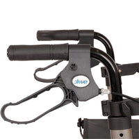 Drive Medical Leichtgewicht Rollator Nitro SL - Superleicht (nur 5,5 kg), faltbar & stabil - Daytona-grau metallic (HMV: 10.50.04.1276)