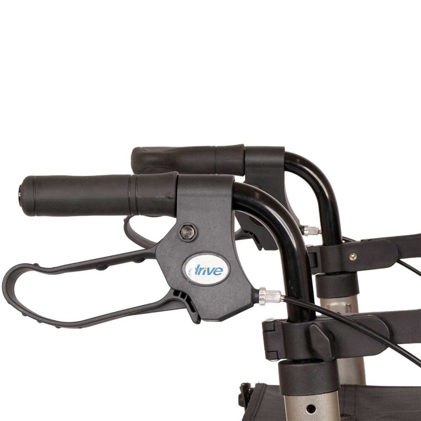 Drive Medical Leichtgewicht Rollator Nitro SL - Superleicht (nur 5,5 kg), faltbar & stabil - Daytona-grau metallic (HMV: 10.50.04.1276)