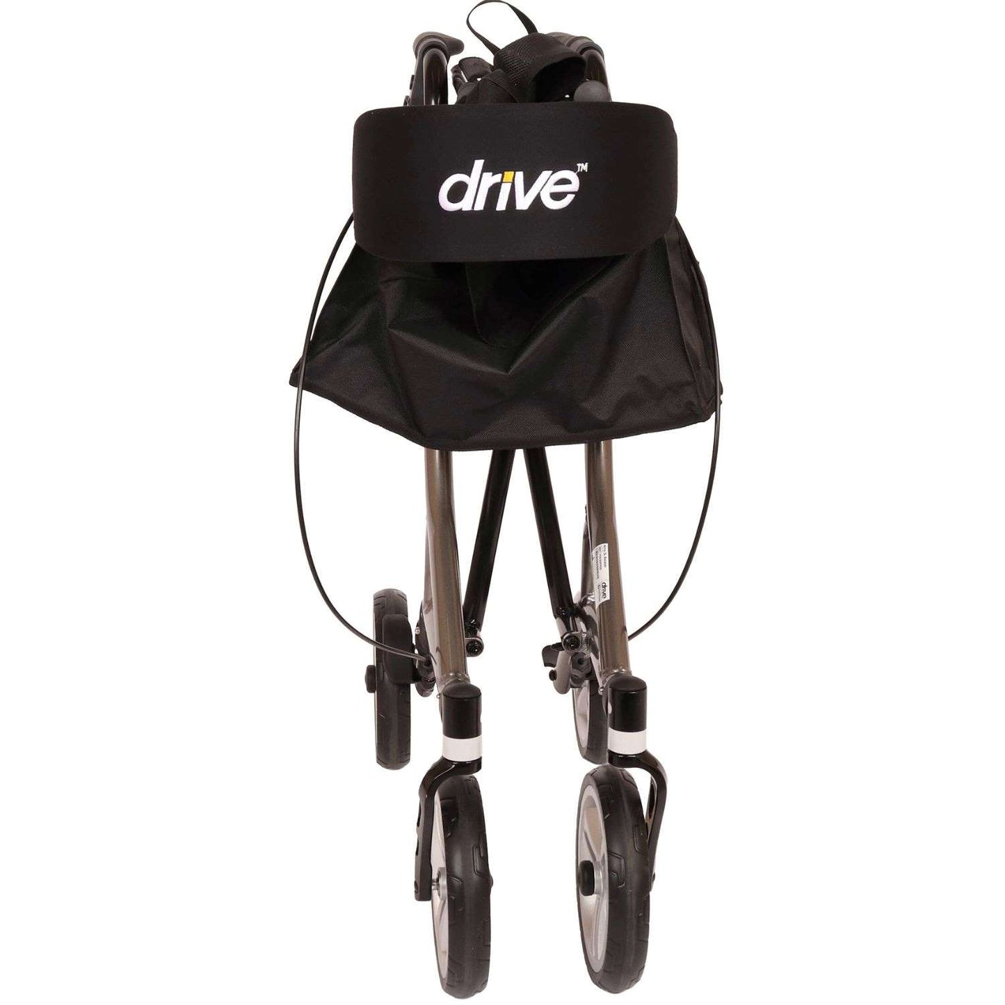 Drive Medical Leichtgewicht Rollator Nitro SL - Superleicht (nur 5,5 kg), faltbar & stabil - Daytona-grau metallic (HMV: 10.50.04.1276)