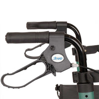 Drive Medical Leichtgewicht Rollator Nitro SL - Superleicht (nur 5,5 kg), faltbar & stabil - Spa-blau (HMV: 10.50.04.1276)