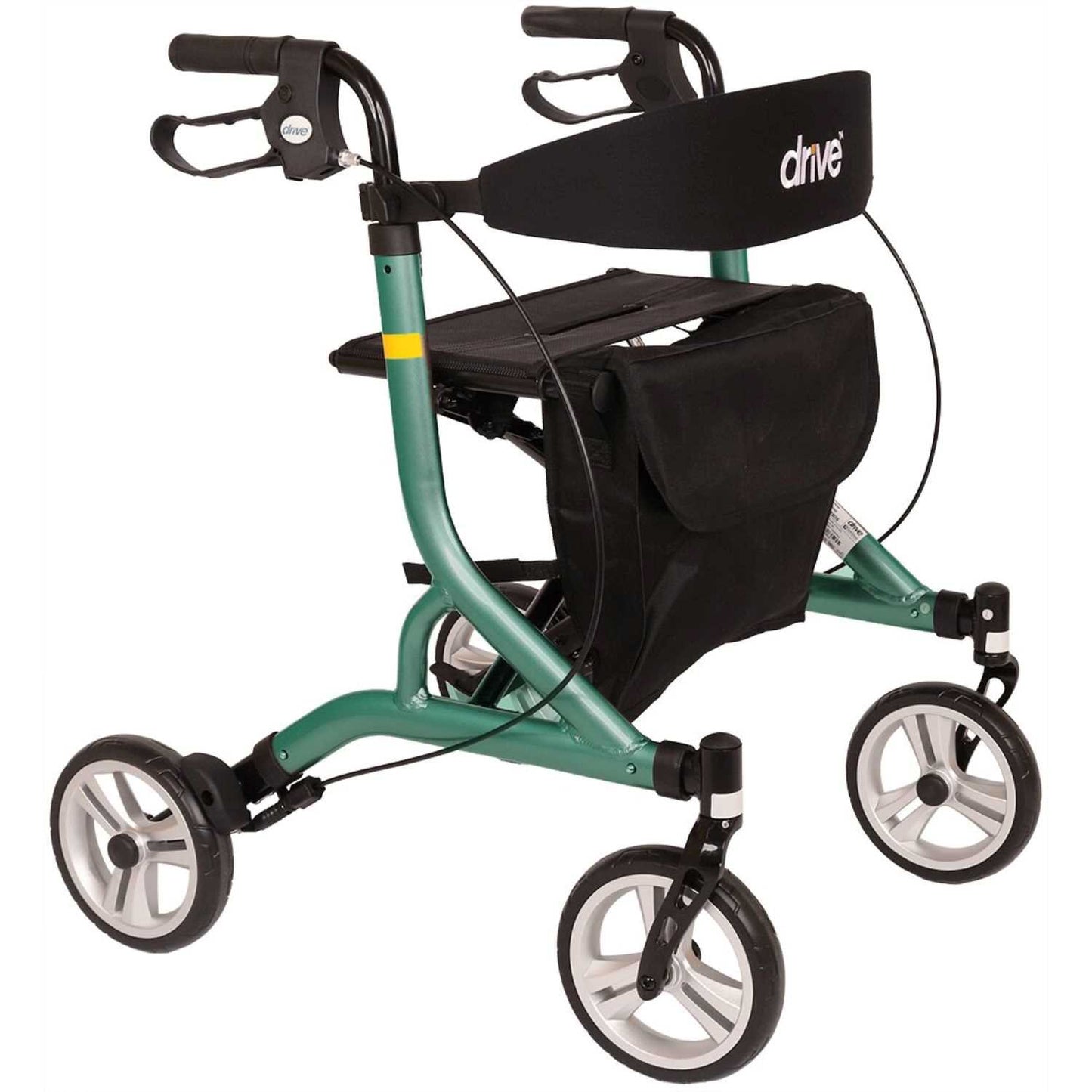 Drive Medical Leichtgewicht Rollator Nitro SL - Superleicht (nur 5,5 kg), faltbar & stabil - Spa-blau (HMV: 10.50.04.1276)