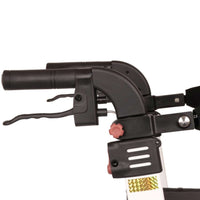 Drive Medical Premium Leichtgewicht-Rollator Nitro, gepolsterter Sitz - Gr. M, weiß