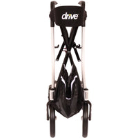 Drive Medical Premium Leichtgewicht-Rollator Nitro, gepolsterter Sitz - Gr. M, weiß
