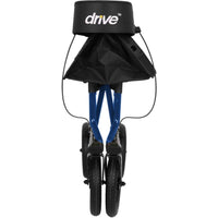 Drive Medical Torro Outdoor-Rollator – Capriblau, PU- oder Luftbereifung, geländetauglich
