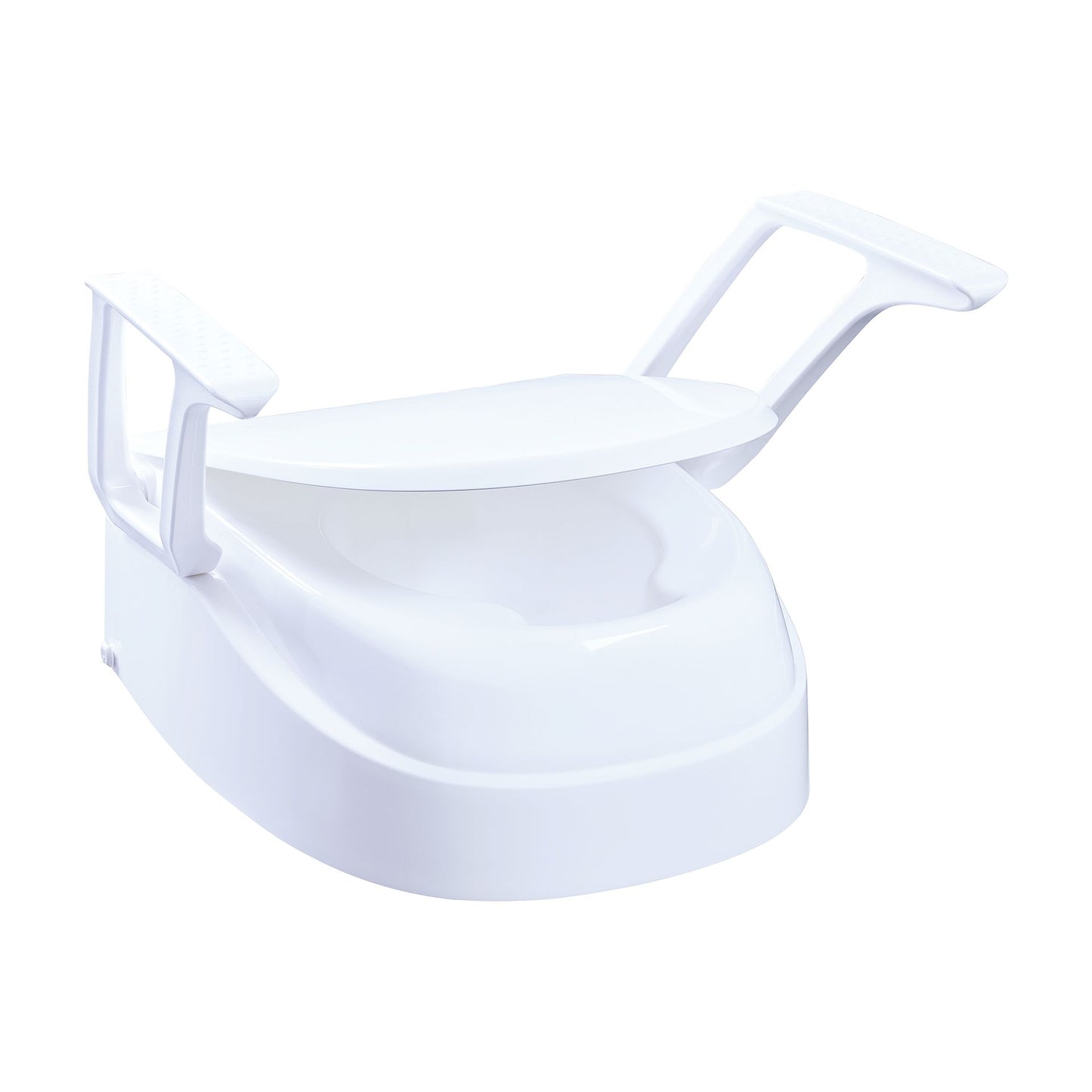 Dietz SmartFix Toilettensitzerhöhung mit Armlehnen, 3-fach höhenverstellbar (HMV: 33.40.01.3032)