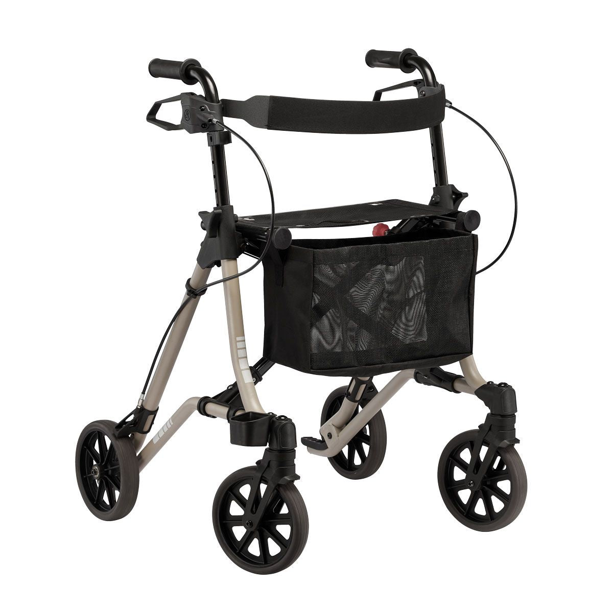 Dietz Taima M2 Leichtgewicht-Rollator mit Rückengurt 6,5 kg (HMV: 10.50.04.1288)