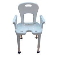 Drive Medical Duschhocker & Duschstuhl AiO (All-in-One) - Modulares Stecksystem