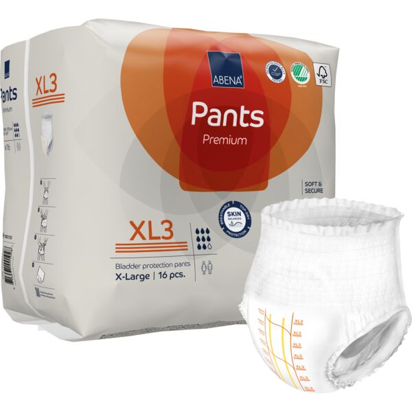 Abena Pants Premium XL3 (ehem. Abri-Flex) - für schwere Inkontinenz (auch Nachts) - 2600 ml