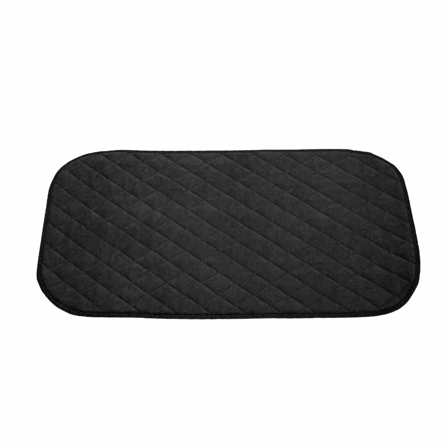 Inkontinenz Sitzauflage XL für die Couch, Auto oder Unterwegs, 40x90 cm - schwarz