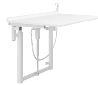 Pressalit Care Wickeltisch R8721000 /8722000 wandhängend, hochklappbar, höhenverstellbar,  75 kg Last