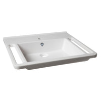 KIBOMED GTM601 - Waschbecken Senioren und Rollstuhlfahrer, 600x555 mm