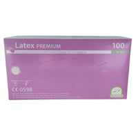 Medi-Inn Latex Premium, Einmalhandschuhe puderfrei, für Medizin und Pflege - Gr. S-XL