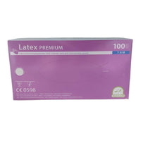 Medi-Inn Latex Premium, Einmalhandschuhe puderfrei, für Medizin und Pflege - Gr. S-XL