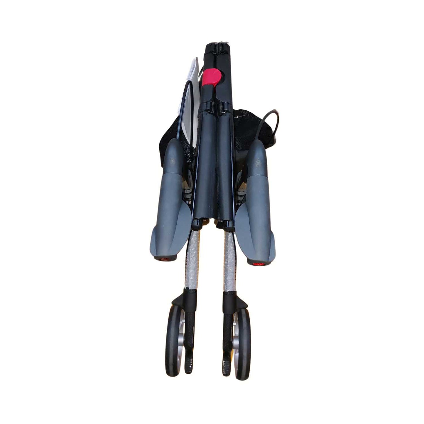 Rehasense Carbon-Leichtgewicht Rollator Athlon SL (5,1 kg), TPE-Räder - Gr. M, carbonschwarz