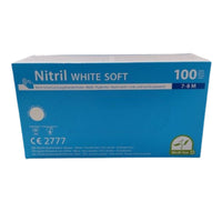 Medi-Inn Nitrilhandschuhe White Soft, puderfrei, latexfrei - Gr. S-XL