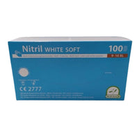 Medi-Inn Nitrilhandschuhe White Soft, puderfrei, latexfrei - Gr. S-XL