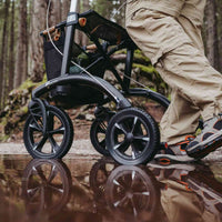 Saljol Allround Rollator AR62 Leichtgewicht mit Vollausstattung - (HMV: 10.50.04.1261) / Sitzhöhe 62 cm