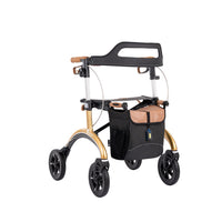 Saljol Carbon Rollator CR54 mit Schleifbremse für sicheres Bergabgehen - Vollausstattung (HMV: 10.50.04.1260) / Sitzhöhe 54 cm