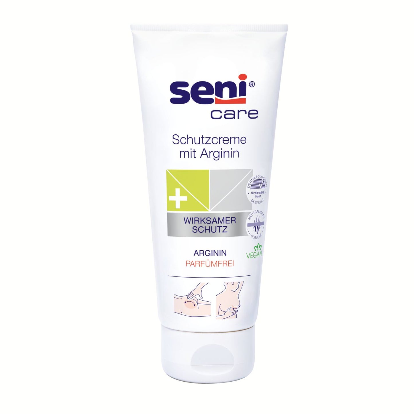 Seni Care Hautschutzcreme mit Arginin - 200 ml "wirksamer Schutz"