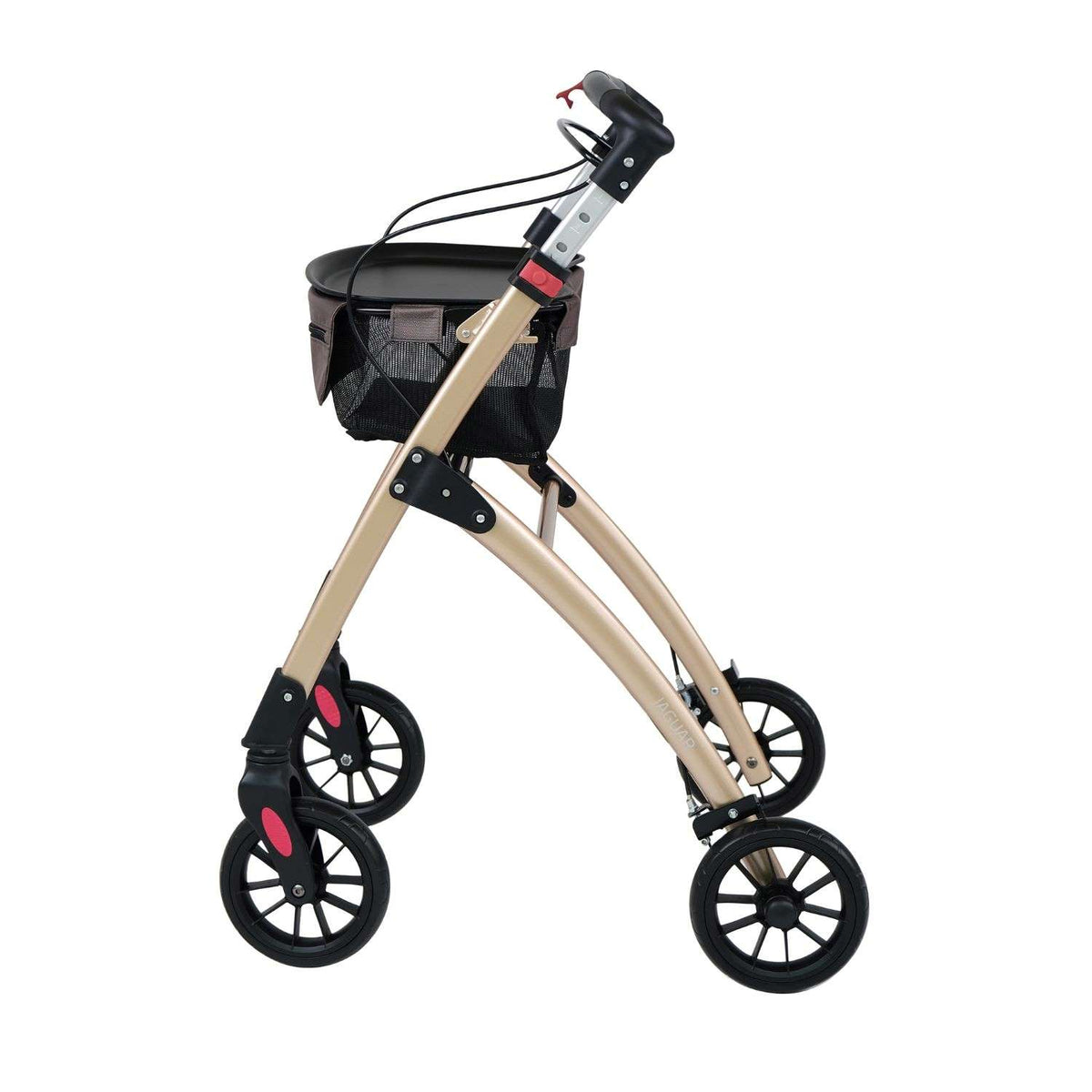Mobilex Jaguar LIGHT Indoor-Rollator Champagner Seitenansicht