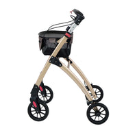 Mobilex Jaguar LIGHT Indoor-Rollator Champagner Seitenansicht