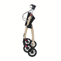 Mobilex Jaguar LIGHT Indoor-Rollator Champagner zusammengeklappt