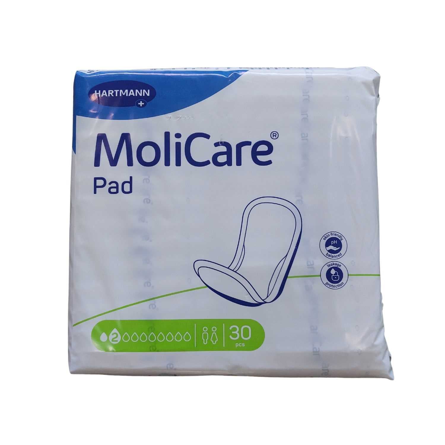 Hartmann Molicare Pad 2 Tropfen, Inkontinenzeinlagen (Unisex) - 321 ml (HMV: 15.25.30.5098)