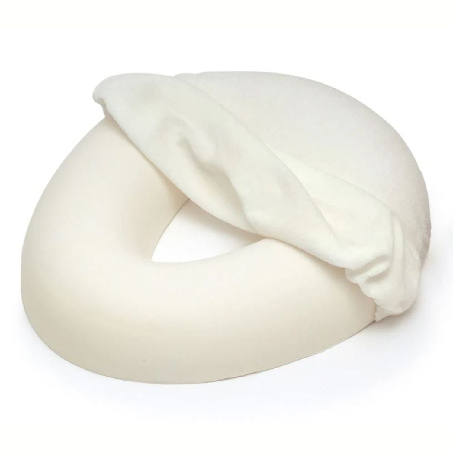 novacare® Sissel Sitzring oval mit Bezug - Druckentlastendes Sitzkissen - 43 x 49 cm, H 7,5 cm